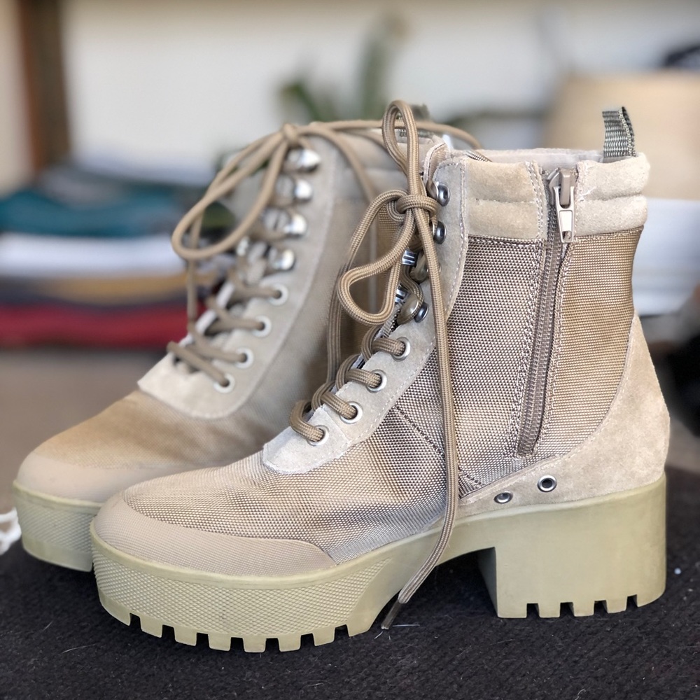 Steve Madden Combat Boots
